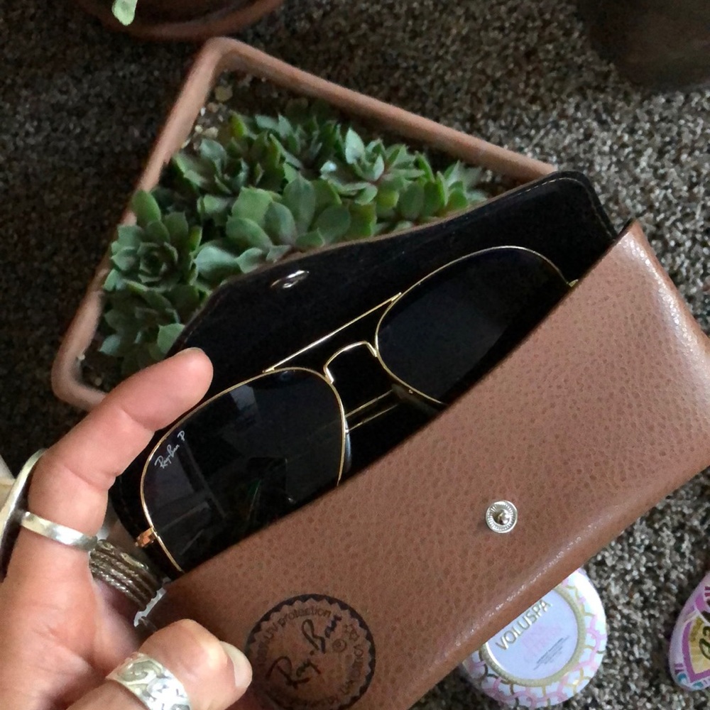 Polarized Ray Ban aviators - Picture 5 of 8